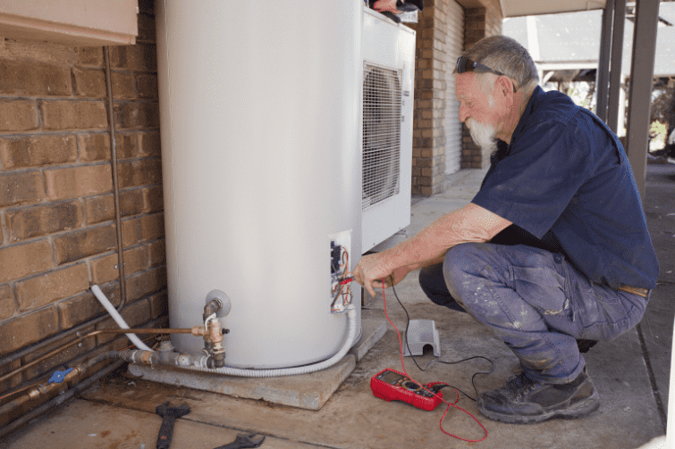 Fixing the hot water system