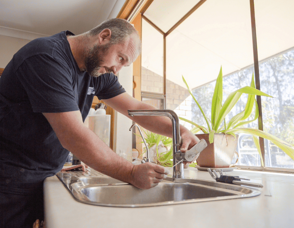 Fixing the faucet