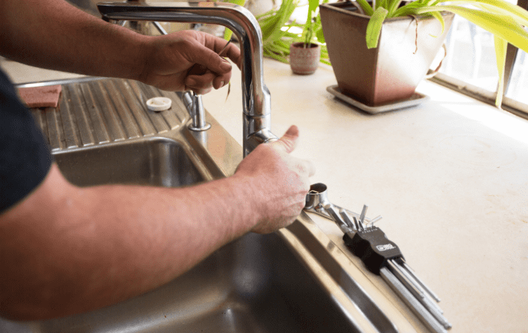 Fixing the faucet