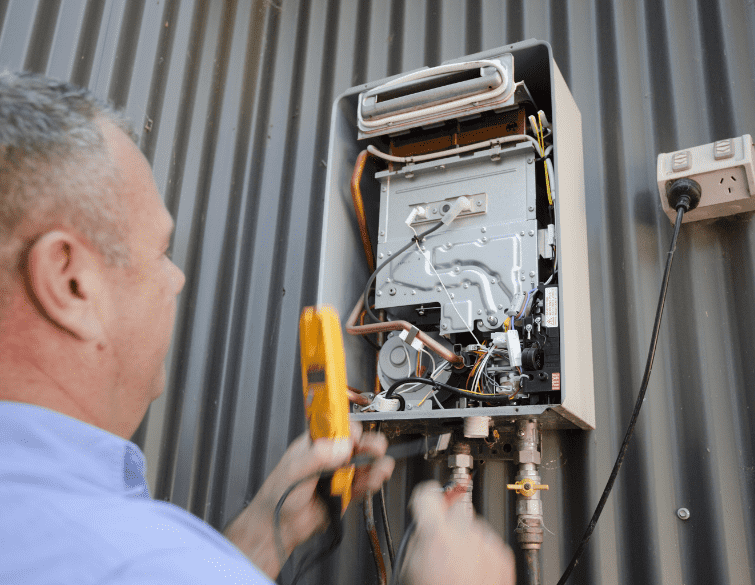 Gas heater repairs