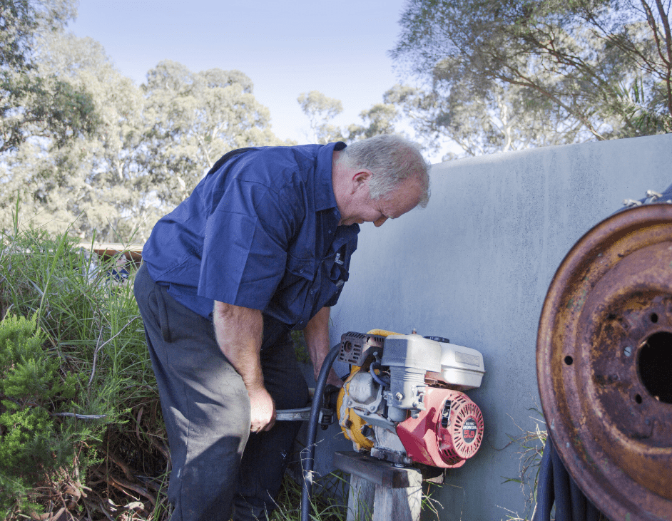 Fixing the hot water system